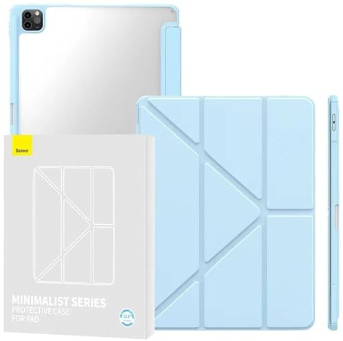 Baseus Minimalistische Schutzhülle für iPad Pro 12,9 Zoll 2020/2021/2022 (Light Blue)