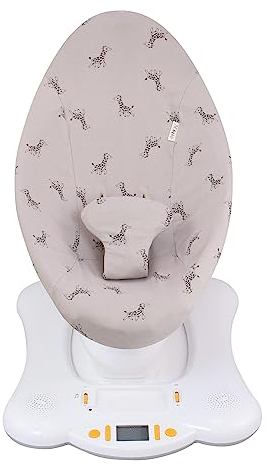 JYOKO Kids Bezug für Babywippe Hängematte, aus Baumwolle kompatibel mit Mamaroo 4moms, Mamaroo Rockaroo (Giraffe)