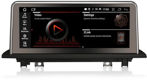 GONFEN 10,25 Zoll IPS Acht-Kern Android 13.0 Autoradio Für BMW X1 F48 NBT DAB+ GPS Navigation 4GB RAM + 64GB ROM CarPlay Android AUTO WiFi 4G TPMS USB Bluetooth A2DP DVR Canbus Idrive Lenkradsteuerung