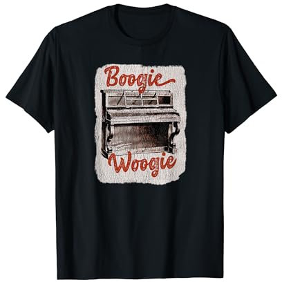 Boogie Woogie Tänzer Piano Spieler T-Shirt