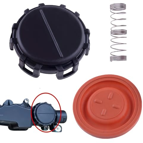 Couvercles de Soupape de Moteur, Joint de Cache Culbuteurs, 0248L1, Accessoires de Voiture Compatible avec 1.6 HDI, Berlingo, C2 C3 C4 C5, 206 207 307 308, Fiesta MK6 MK5