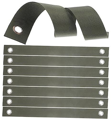 OFFSCH 8stücke Teiliges Baumgurte Mit Rostfreien Ösen Wetterfeste Nylon-stützbänder Zur Baumabstützung Und Reparatur Strapazierfähige Gartengurte Gegen Windschäden Schonend Für Baumstämme