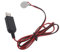 RKJRTK 200 cm USB auf 3V CR2032 Dummy Akku Ladekabel 3V Batterie