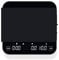 MICXNIC Coffee Scales with Timer for Pour-Over Coffee, 4 Modes Coffee Scales for Espresso, Mirror Display, 0.1g High Precision, Touch Sensor, Rechargeable Kitchen Food Weighing Scales, Max 2kg, Black