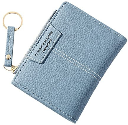 Sobzia Portemonnaie Damen Klein mit Münzfach Brieftasche Portemonnaie Geldbeutel Klein Dünn Geldbörsen, Ausweis- & Kartenhüllen Kleingeldbörse Karten Wallet Portmonee für Frauen