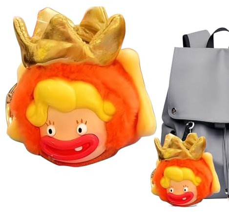 Rrlihjgu Hässlicher süßer Plüsch-Schlüsselanhänger, Hässliche Puppen-Plüsch-Schlüsselanhänger,Rucksack-Handtaschen-Charm | Geldbörsen-Schlüsselanhänger, weicher, hässlicher Schlüsselanhänger,