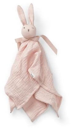 Elodie Details Schnuffeltuch Baby Blinkie Schmusetuch aus 100% extraweicher Ökö-Tex Baumwolle - Mae Pink