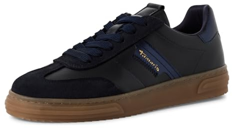 Tamaris Damen Low-Top Sneaker, Frauen Halbschuhe,Wechselfußbett,Comfort Lining,Freizeit,sportlich,Halbschuhe,straßenschuhe,Navy,38 EU
