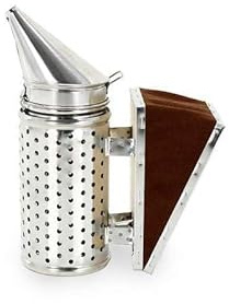 Imkerei Zubehör, großer Bienenstockraucher, Bee Smoker aus Edelstahl, Bienen Rauchbläser, Imkereibedarf, Bienenzucht Werkzeug, Raucher, zum Arbeiten mit Bienen