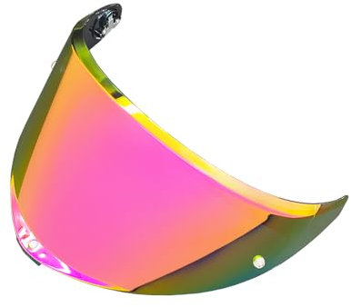MTDVZR Visiera per casco K6, protezione dai raggi UV, antigraffio, antivento, compatibile con AGV K6, K6S, colore oro rosa