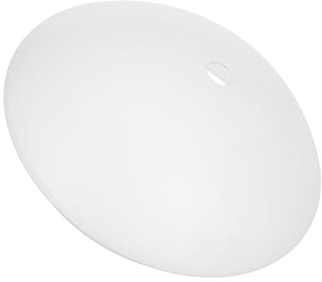 ULTECHNOVO lámpara de techo cubierta de luz de techo tapa plana luz de techo de cristal cubierta de reemplazo de luz de techo pantallas de cúpula de polivinilo