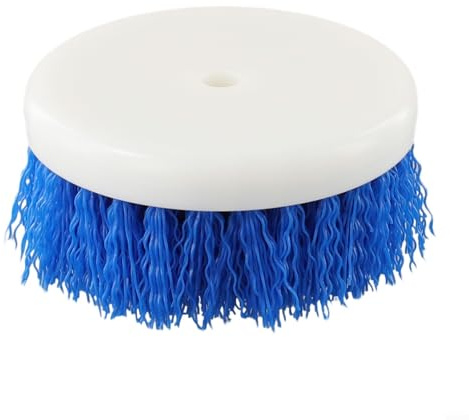 Weiche Borstenbohrer-Bürstenaufsatz zum Reinigen von Stoff, Sofa, Teppich, Autoinnenraum und Lederoberflächen (blau)