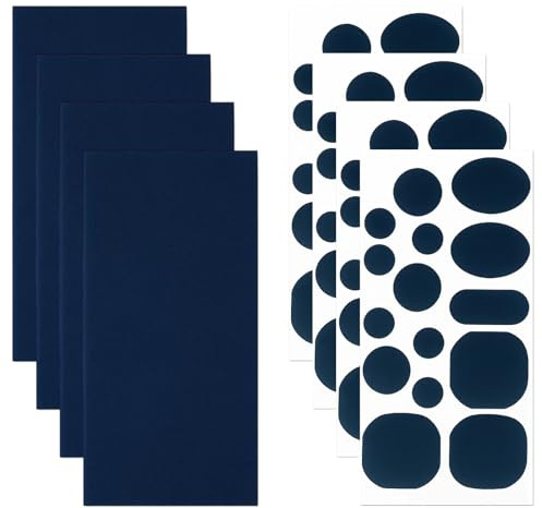 8 Stück Reparaturflicken Selbstklebend, Reparatur Patch Set für Alltagsreparatur, Flicken für Kleidung Reparatur und Haushaltsgegenstände