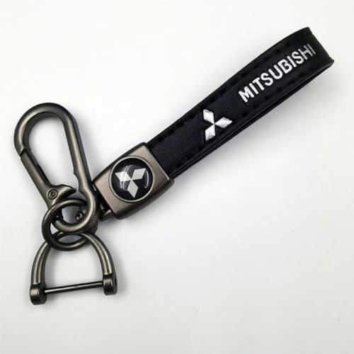 R-timer Schlüsselanhänger Auto für Mitsubishi L200 5(V) Single Cab | ab 2019, Schlüsselanhänger Leder Männer Auto Schlüsselanhänger Leder, Metall,Original