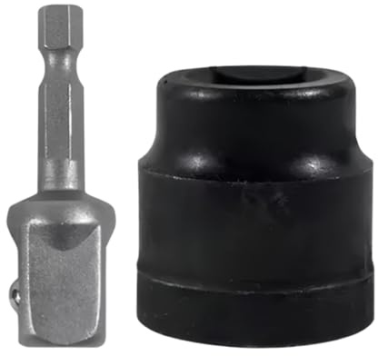 Insert de cric pour voiture - Clé à raccord rapide haute performance - Outil de changement de pneu - Clé à cliquet électrique pour l'entretien des véhicules