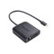 Cable Matters Adaptateur Multiport USB C (Hub USB C avec HDMI 4K 60Hz), 2X USB 3.0, Ethernet Gigabit et PD 100W en Noir - Ports USB-C et Thunderbolt 3 Compatibles pour MacBook Pro, Dell XPS et Plus