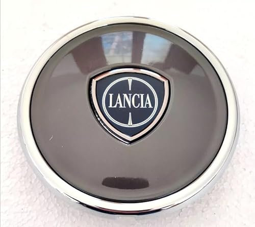 1 COPPETTA COPRIMOZZO LANCIA YPSILON Y dal 2011 in poi STEMMA ORIGINALE BORCHIA TAPPO CERCHIO IN LEGA ANTRACITE