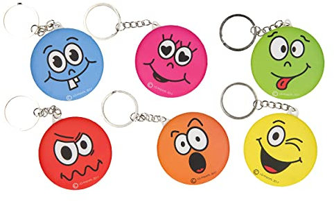 Keychain-laugh face with mirror
