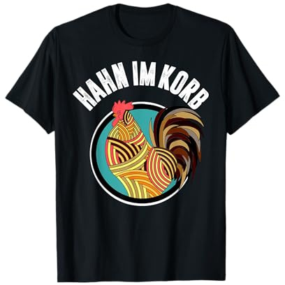 Hahn im Korb - Lustiges Männer Design - Der Hahn im Korb T-Shirt