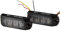 HELLA Frontblitzer Rundumleuchte - LED Warnleuchte - Blitzleuchte - blau - BST - 12V / 24V - Anbau/Schraubanschluss - Kabel: 200mm - Set - Menge: 2 - 2XD 014 561-001