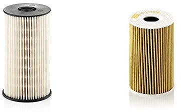 Original MANN-FILTER Kraftstofffilter PU 825 X – Kraftstofffilter Satz mit Dichtung/Dichtungssatz – Für PKW & Ölfilter HU 7008 Z – Ölfilter Satz mit Dichtung/Dichtungssatz – Für PKW