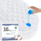 Multiple Sizes(16 Sizes), Bassinet Mattress Pad Cover for UPPAbaby Bassinet, BABYBJORN Cradle and Moses Basket, Waterproof Quilted Bassinet Mattress Protector, Cotton Terry Surface, 2 Pack, 13 x 30