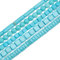OLYCRAFT 726 Stück Türkis Perlen Türkis Runde Lose Perlen 5 Stile Flache Runde Würfel Scheibe Edelsteinperlen Für Armbänder Halskette Schmuckherstellung