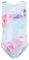 SEAUR - Kinder Turnanzug Ärmellos Mädchen Trikot Gymnastik Tanzen Ballet Kleidung Klassisch Gymnastikanzug Weiß Geometrische Muster 100-110CM