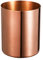 Bidponds Roségoldener Stifthalter für Schreibtisch, Edelstahl-Bleistiftbecher, Stifthalter, Vasen, Blumentopf, Make-up-Pinselhalter, Schreibtischzubehör, Schreibwaren-Organizer