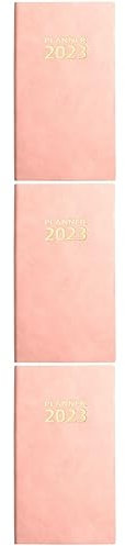 STOBOK 3St Agenda-Buch Stundenplaner Terminkalender täglicher Zeitschriftenplaner Tagesplanbuch Notizbücher Monatsplaner Monatsplanbuch Zeitplan Zeitpläne Notizbuch Büro planen Papier