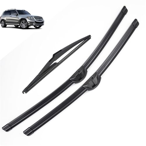Scheibenwischer vorne, Wischerblätter, kompatibel mit Mercedes-Benz GLK 280 300 350 200 220 320 X204, Windschutzscheibe, Windschutzscheibe, Fenster, 22 Zoll + 19 Zoll
