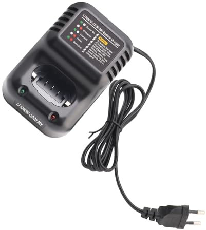 Hauteook Li-ION Charger 7.4V 1.2A Nickel Hydride Nickel Cadmium Battery Charger, Suitable for Paslode 404717 B20544E BCPAS-404717 902654 Replace Nail Gun Battery Charger