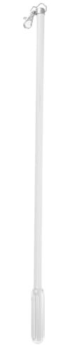 Hoement Per Tende Con Gancio Per Tende Bianca Per Tendaggi Per Tende Per Tende Sostituzione Per Tende In Plastica Lega Di Alluminio