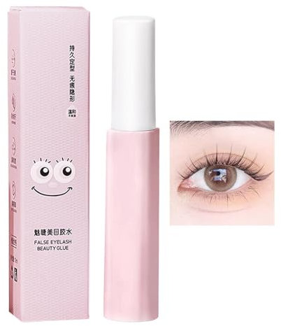 Pegamento de pestañas para extensiones de pestañas, Pegamento de pestañas para racimos | Pegamento impermeable para pestañas individuales Pegamento para pestañas individuales - Pegamento