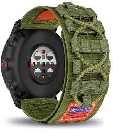 Sportarmband für Polar Grit X/Grit X Pro Armband Nylon Geflochten Band Kompatibel mit Polar Grit X/Grit X Pro Herren Damen Verstellbare Ersatzarmband Armband für Polar Grit X/Grit X Pro (2)