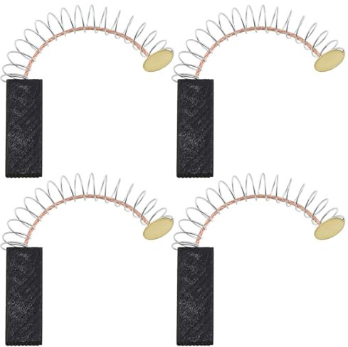 OTOTEC 2 Pares de Escobillas de Carbón de Repuesto para Motor de Aspiradora 26 X 10 X 5 Mm Escobillas de Carbón con Resorte Compatible con Vax Compatible con Hoover Compatible con Aquavac