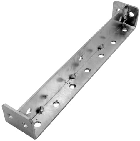 4 mm dick Loch Montage Träger Stahlwinkel Treppenstufe feuerverzinkt (Länge (L): 1200 mm)