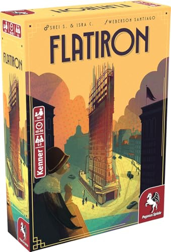 Pegasus Spiele 57031G - Flatiron Brettspiel