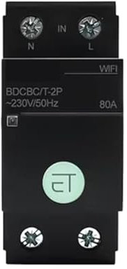 Jrudjsnhhty Tuya WiFi Circuit Breaker Smart Times Timer Relay Switch Voice Remote Control by Tuya APP Smart House B