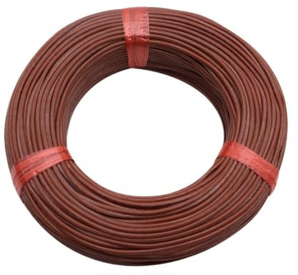 Cable calefactor de fibra de carbono de 100 m con revestimiento de silicona - Cable calefactor con termostato de 3 mm for mantas eléctricas y ropa(70M)
