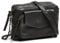 PIECES Pcnaina Leather Cross Over, Sacs bandoulière femme, Noir (Black), 5,5x14x20 cm (B x H T)