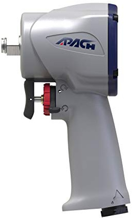 Apach AW050G Stubby Druckluft-Schlagschrauber, Jumbo-Hammer, hohes Drehmoment, 1/2 Zoll