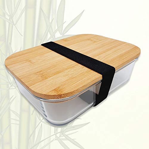 sprengers – Brotdose aus Glas – nachhaltige & auslaufsichere Brotbox – Lunchbox geeignet für Spülmaschine und Mikrowelle