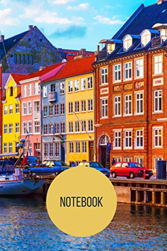 Copenhagen Notebook: blank lined composition journal | Copenhagen notebook | 100 pages