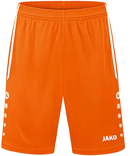 JAKO Allround Trainingsshort Kids orange, 140 Kinder
