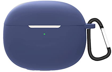 GIOPUEY Cilicone Case per Xiaomi Buds 3, Xiaomi Buds 3 Custodia, Ultrasottile, Resistente ai Graffi, Xiaomi Buds 3 Cover - Blu Scuro