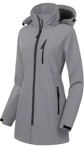 CREATMO US Damen Windbreaker Windbreaker