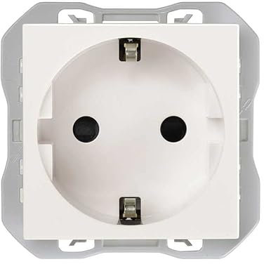 Base de enchufeSimon 20000472-090 2p+TT 16A Simon 270Blanco 2modulos
