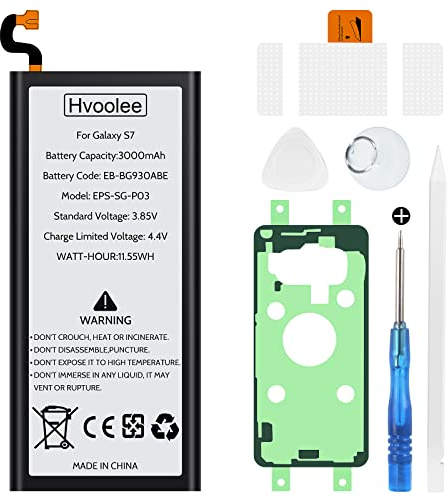 3000mAh Akku für Samsung Galaxy S7 SM-G930F, Interner Ersatzakku Hohe Kapazität Handy-Akku Samsung Akku Reparaturset Leistungsstark Lange Akkulaufzeit