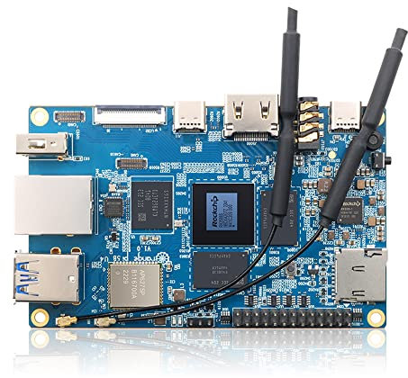 Orange Pi 5B Single Board Computer 16GB Ram 128GB EMMC Rockchip RK3588S WiFi-BT Development Board Run Debian Ubuntu Android
